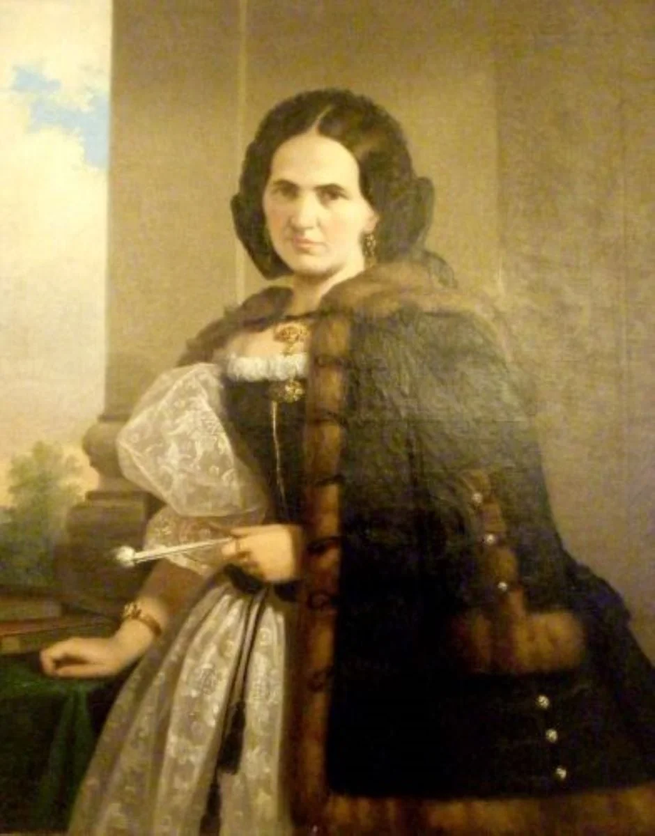 Demeter Károlyné, by György Vastagh, unspecified, 1862