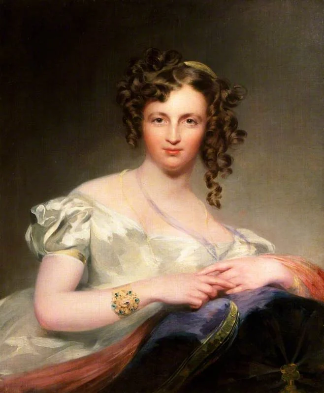 Portrait of a Young Lady, by George Henry Harlow, oil, 1813
