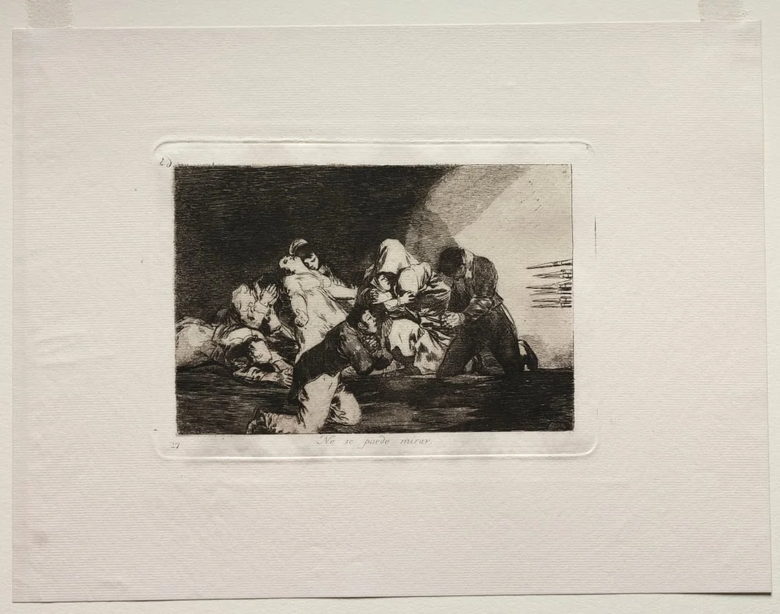 The Horrors of War:  One Can't Look