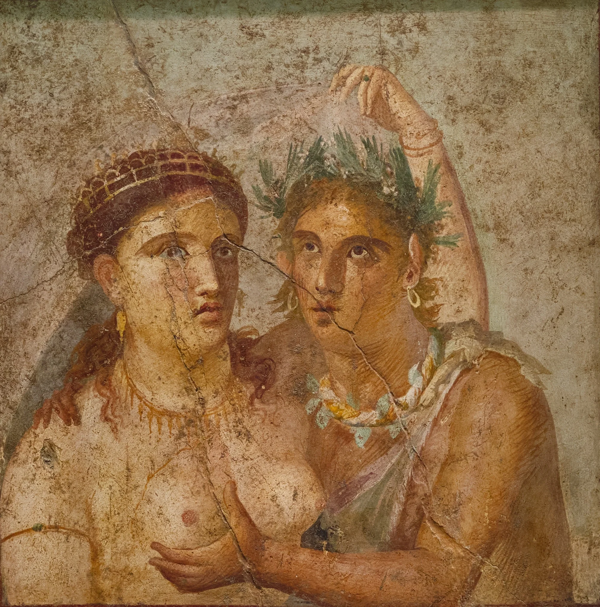 MAN Naples 110590, by Unknown, fresco, 1850