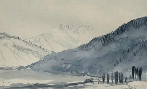 Alps near Simplon