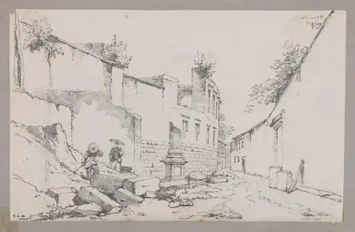 Ruins of the Dutch Factory at Macao