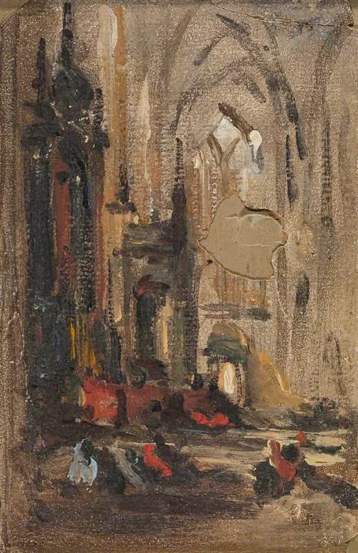 Interior of Milan Cathedral