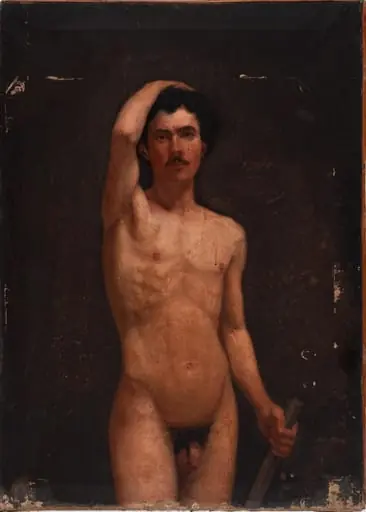 Study of semi-nude