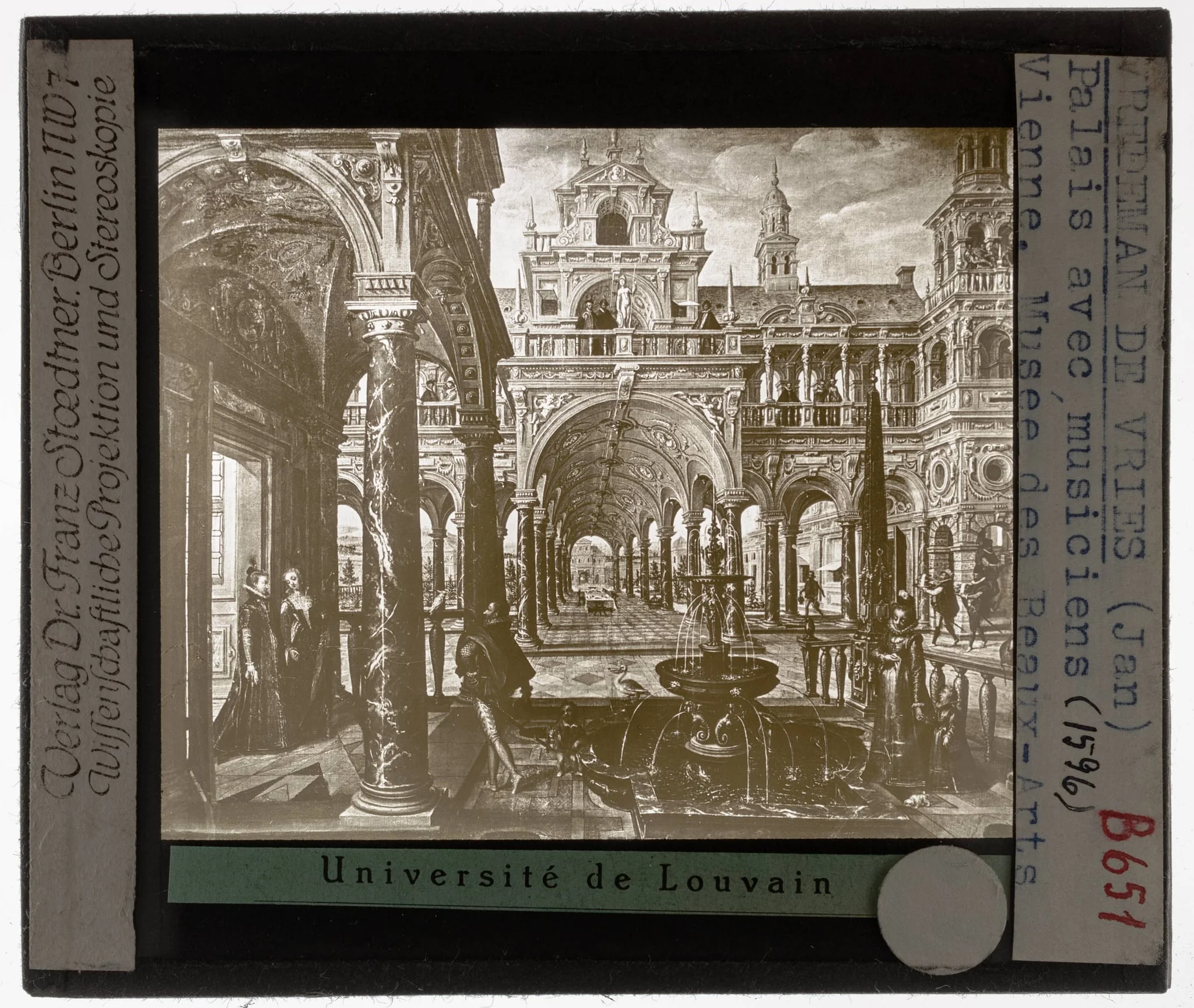 Hans Vredeman de Vries. Paleis met muzikanten