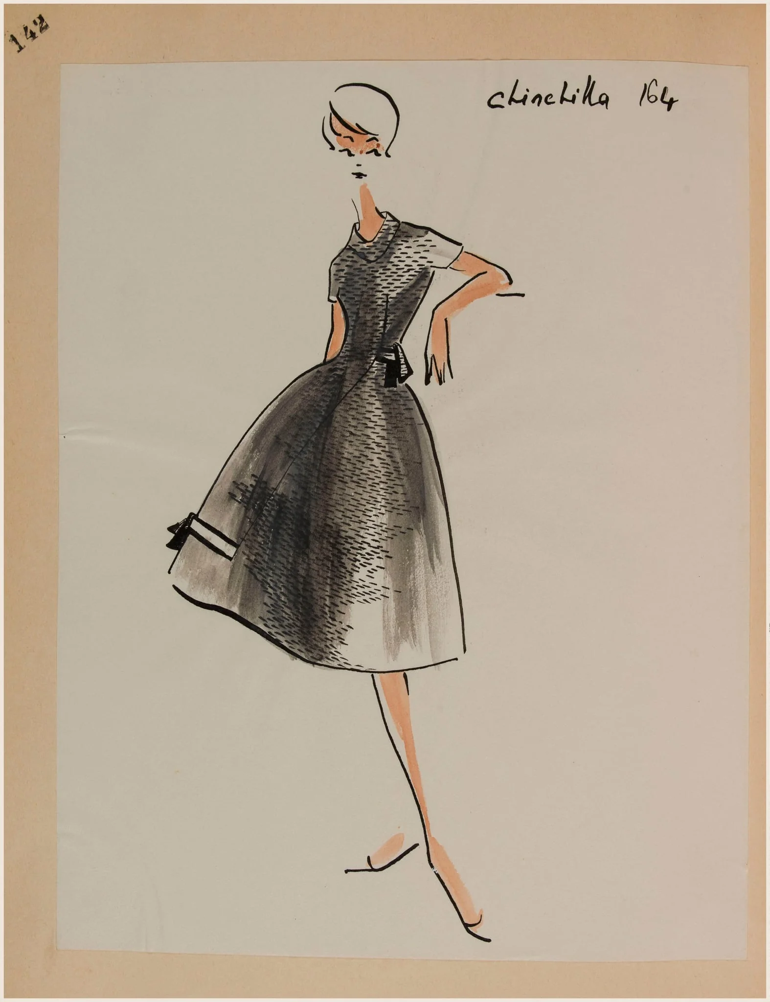 Chinchilla, by Marie-Louise Carven, 1958