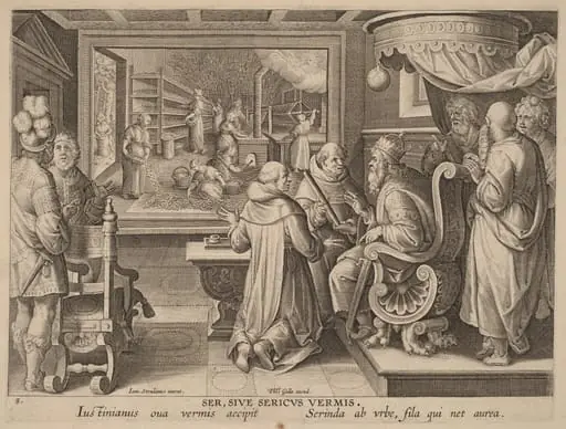 Ser, Sive Sericus Vermis (Silk, or the Silkworm)