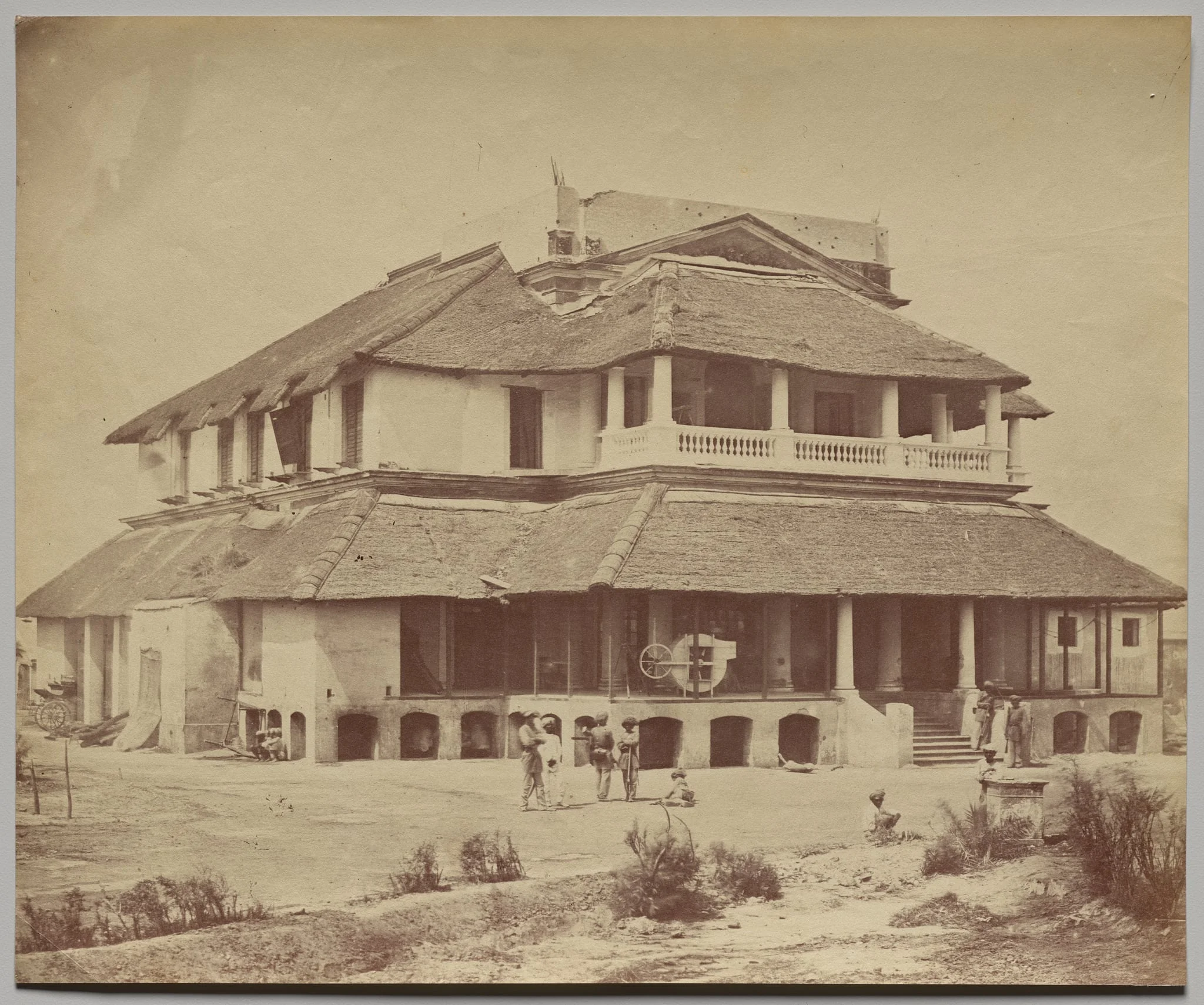 Bank's House, by Felice A. Beato, 1858