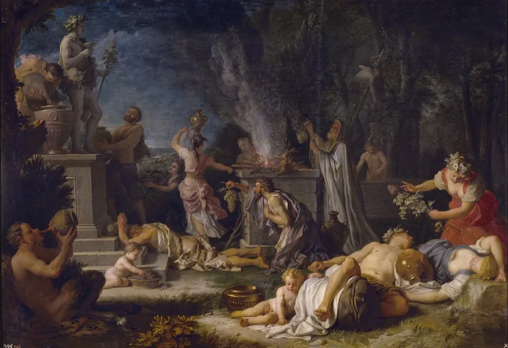 Offering to Bacchus