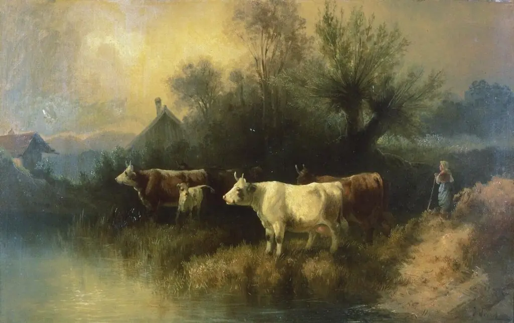 Landscape With Cattle