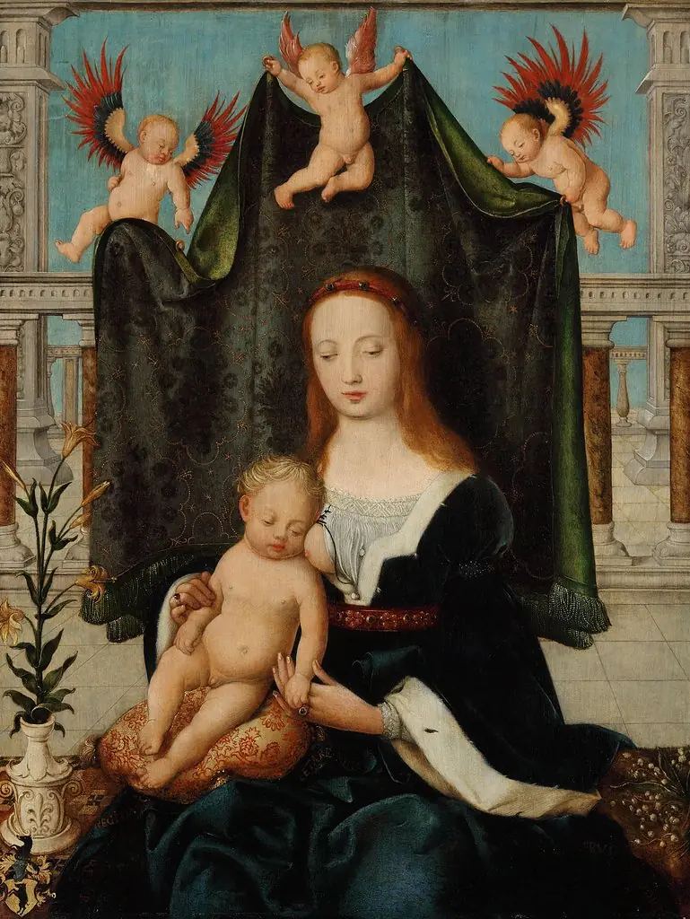 The Virgin and Sleeping Child