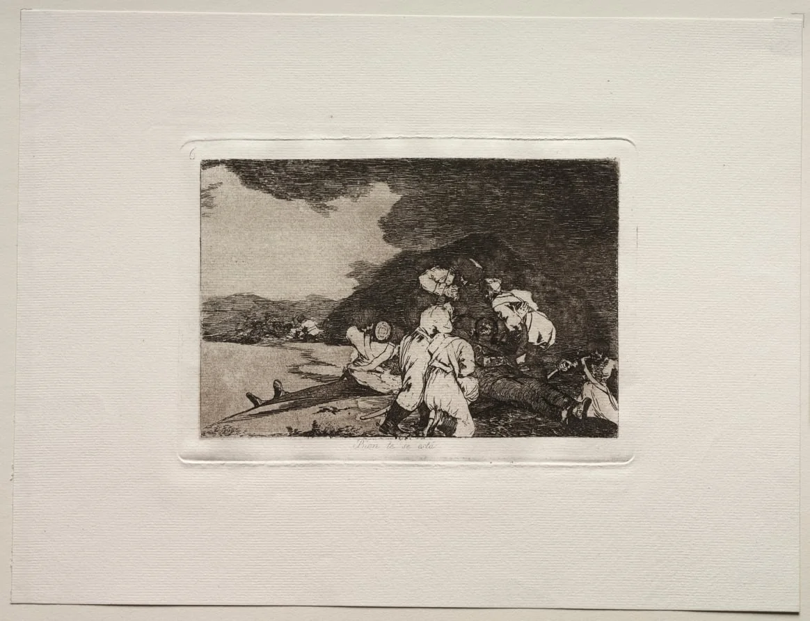 The Horrors of War:  It Serves You Right, by Francisco Goya, 1815