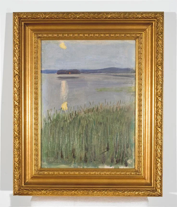 Lintulan ranta Keiteleellä, by Akseli Gallen-Kallela, unspecified