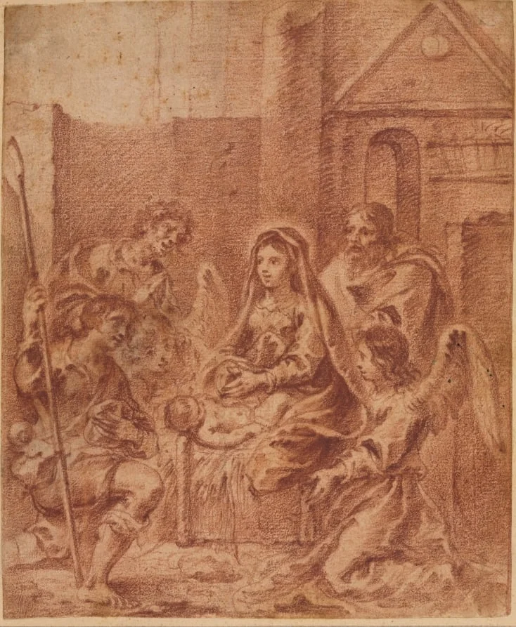 Adoration of the Shepherds, by Unknown, 1704