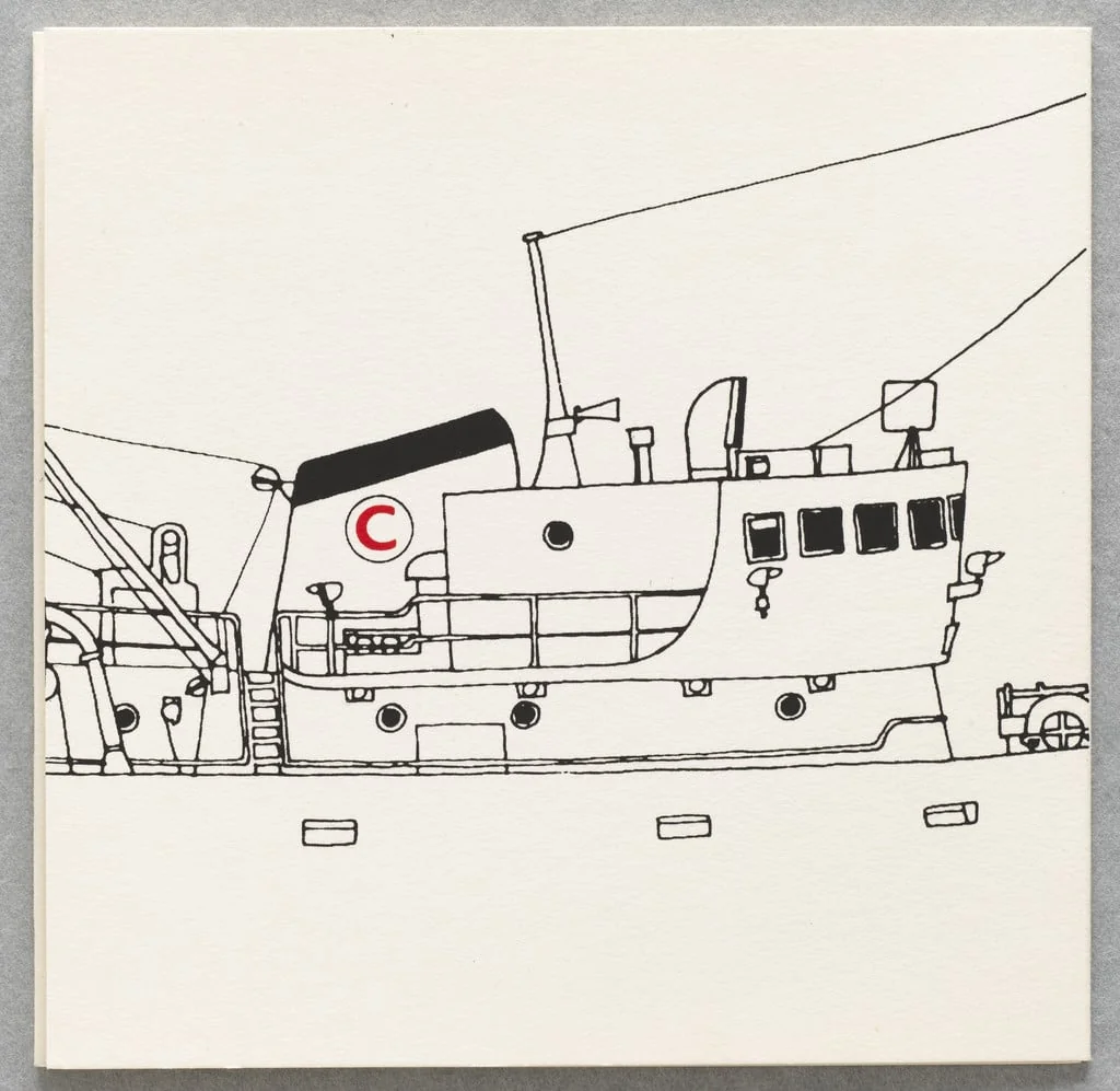 Untitled, by Ron Costley Ian Hamilton Finlay, 1973
