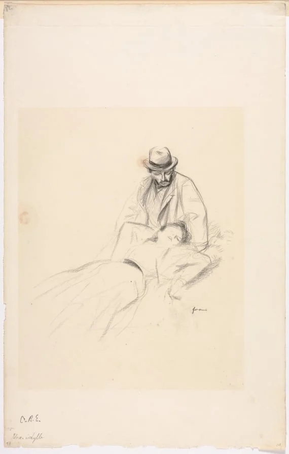 An Idyll, by Jean-Louis Forain, 1892