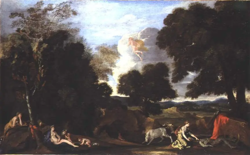 Landschaft mit Juno und dem getöteten Argus