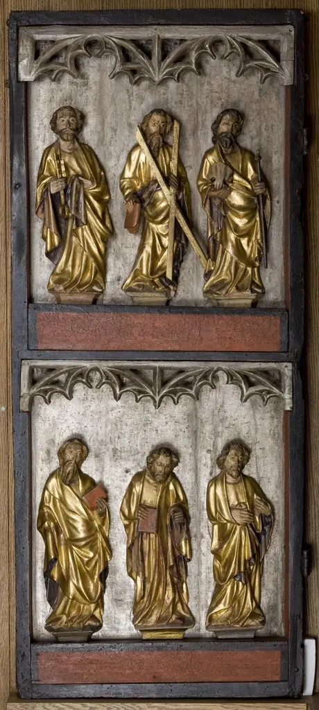 Saint Apostles (reverse: Christ – Man of Sorrows). The left panel of the retable from Stary Żywiec