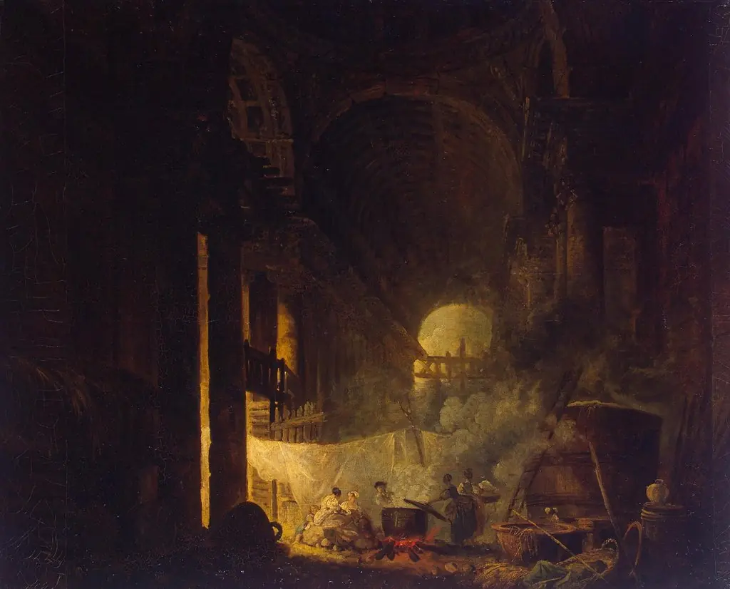 Laundresses in the Ruins