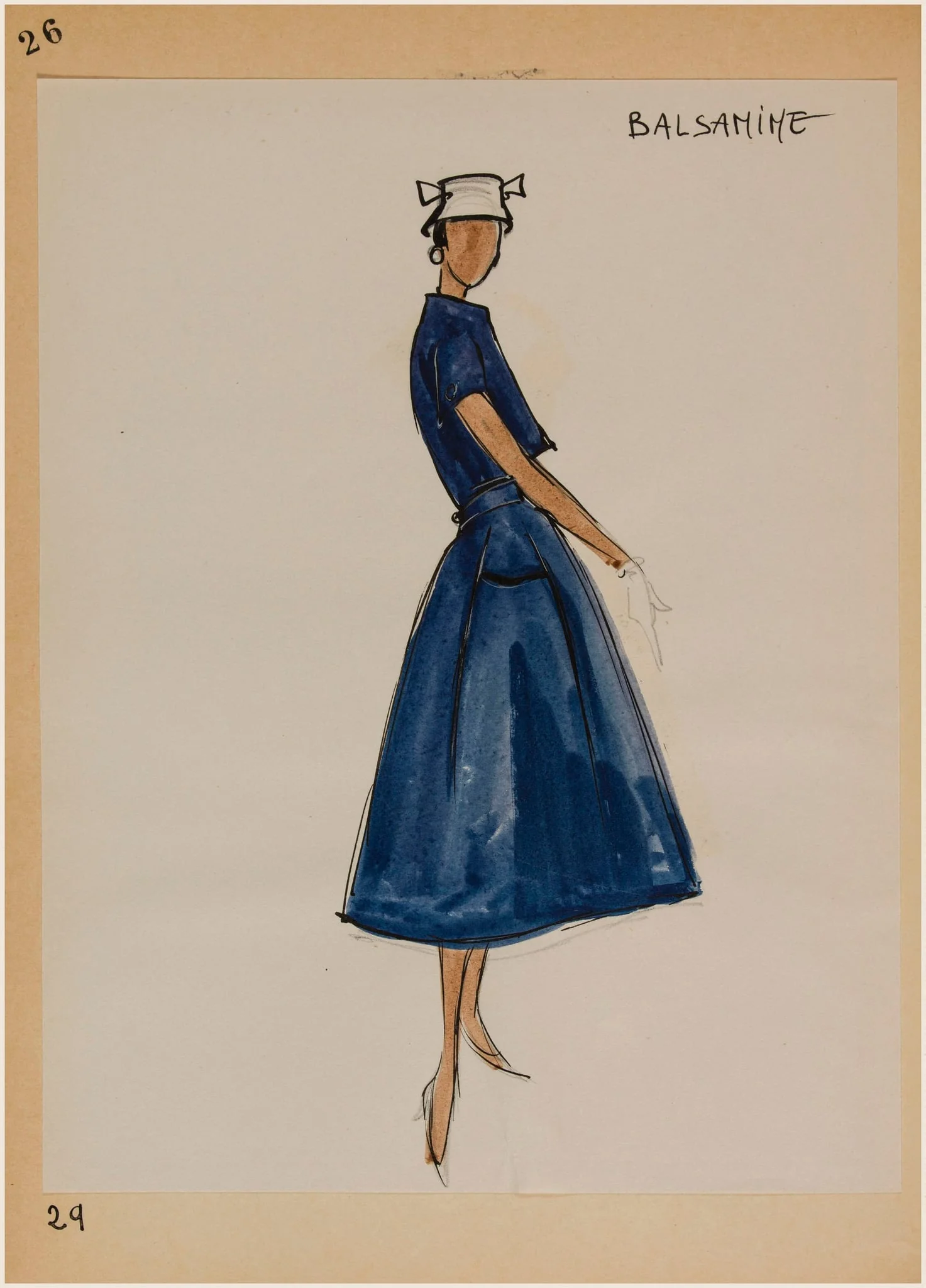 Balsamine, by Carven, 1956
