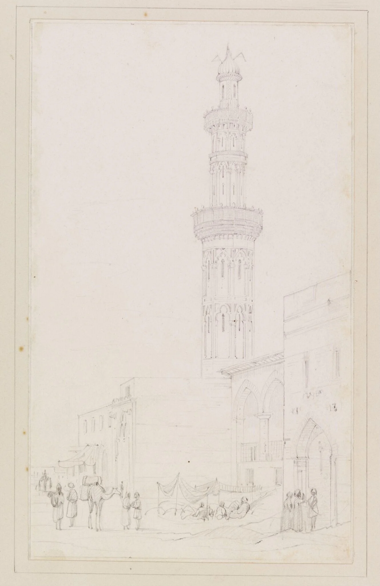 Minaret of the Mosque of Ali al-Amri