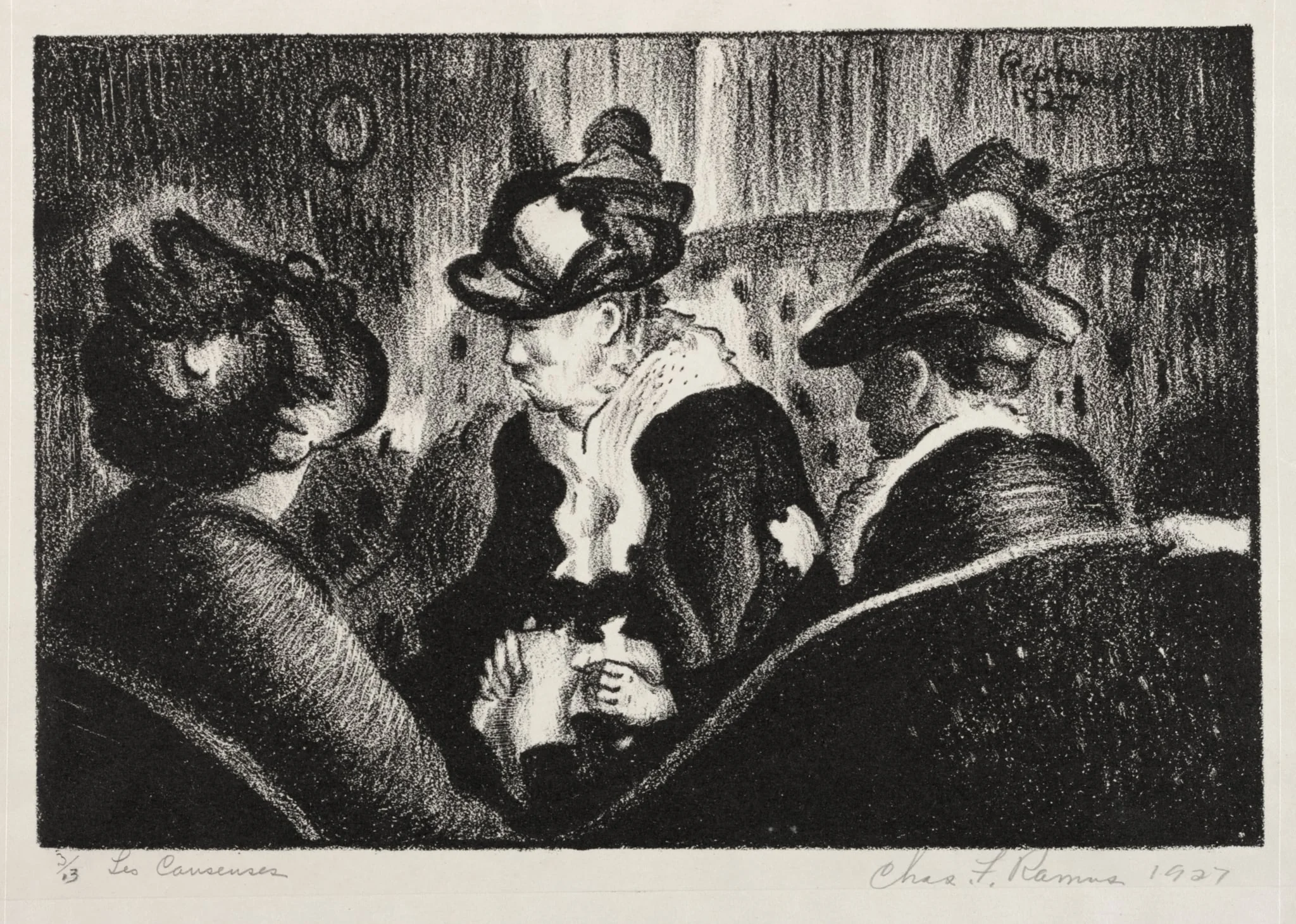 The Gossips, by Charles Frederick Ramus, 1927