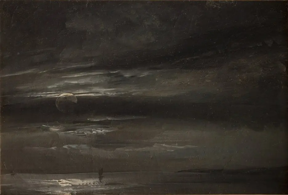 Moonlight over the Sea