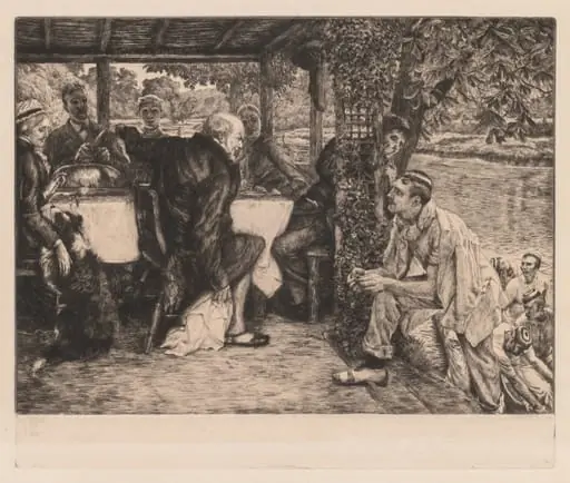 The Prodigal Son: The Fatted Calf (L’enfant prodigue: le veau gras)