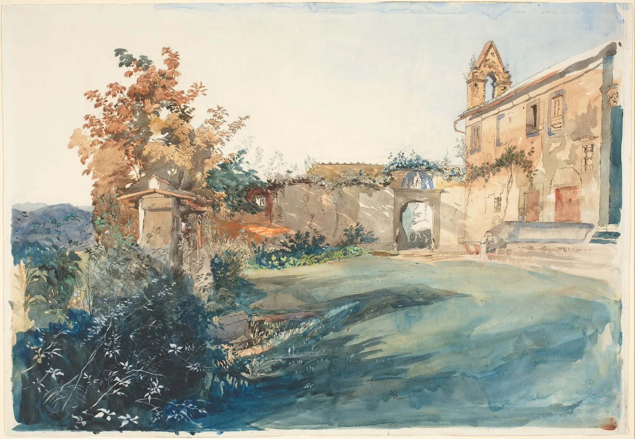The Garden of San Miniato near Florence