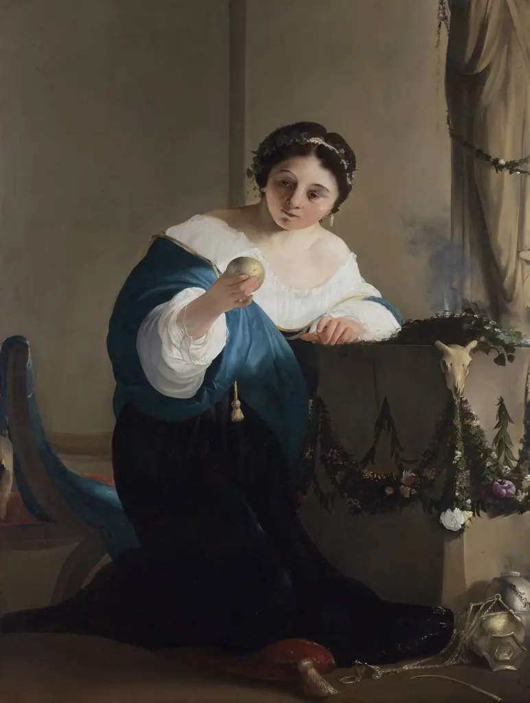 Cydippe with the Apple of Acontius