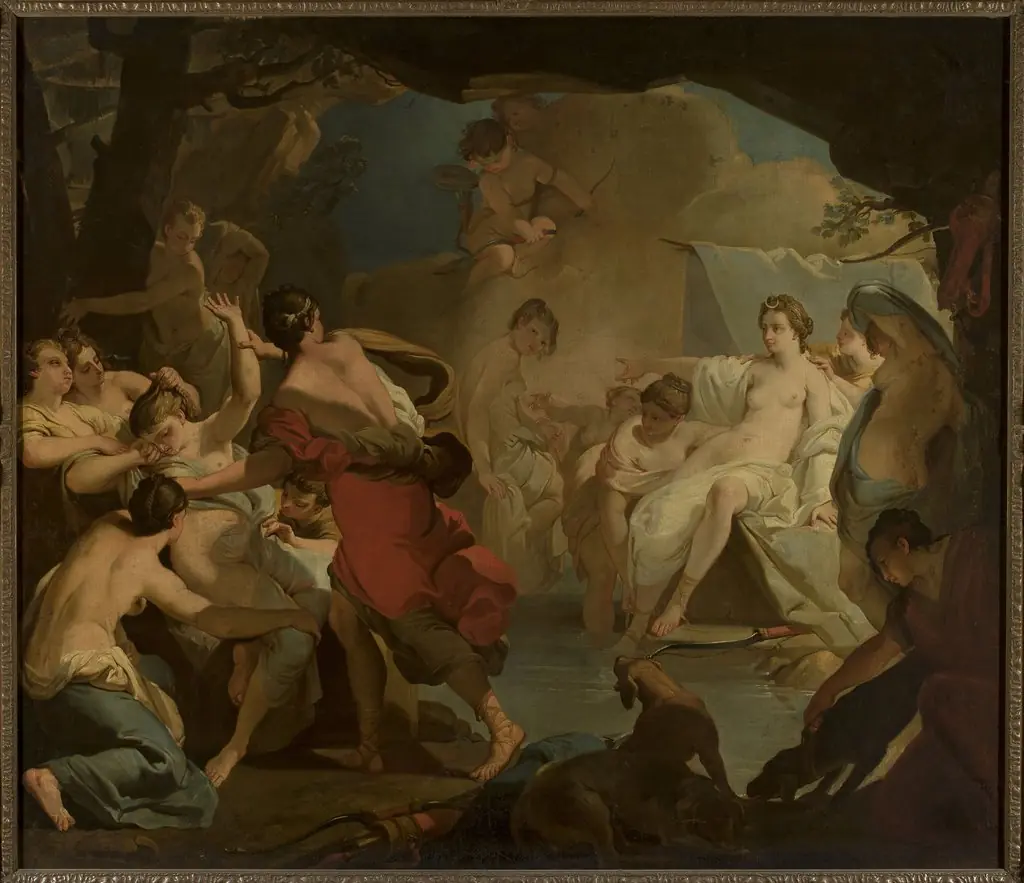 Diana's judgement of the nymph Callisto
