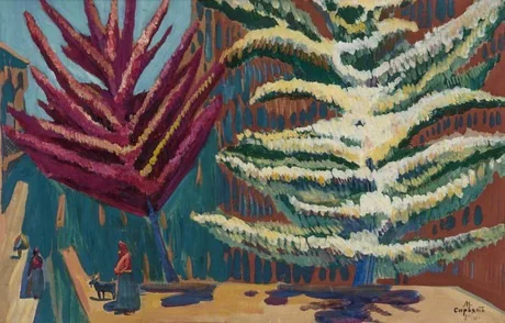 Trees in Blossom