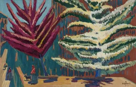 Trees in Blossom