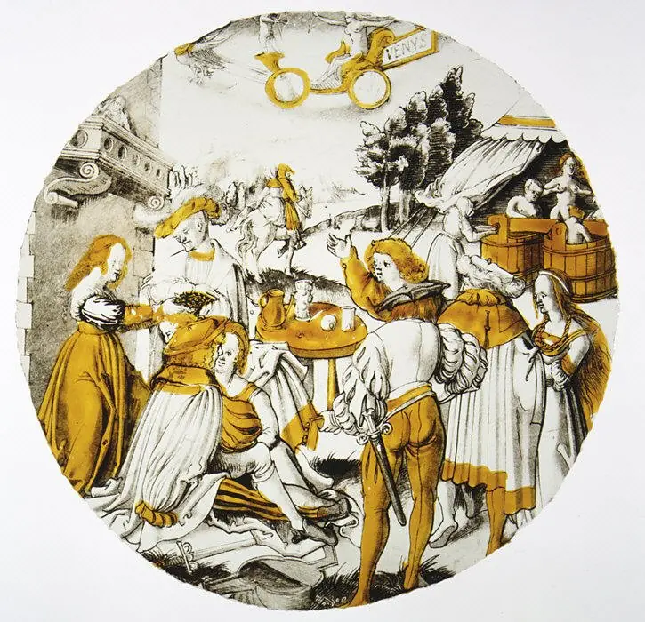 Roundel of The Planet Venus and Her Children