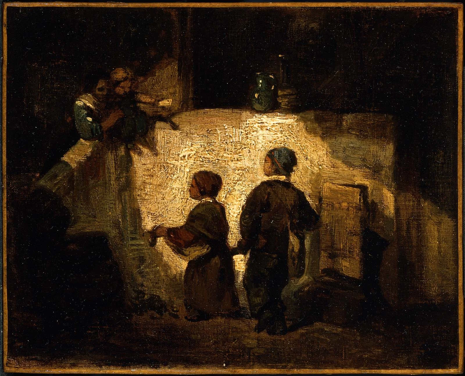 Young Beggars, by Alexandre Gabriel Decamps, oil, 1841