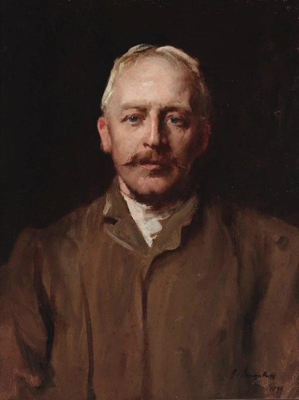 Julian Ashton, by John Longstaff, oil, 1900