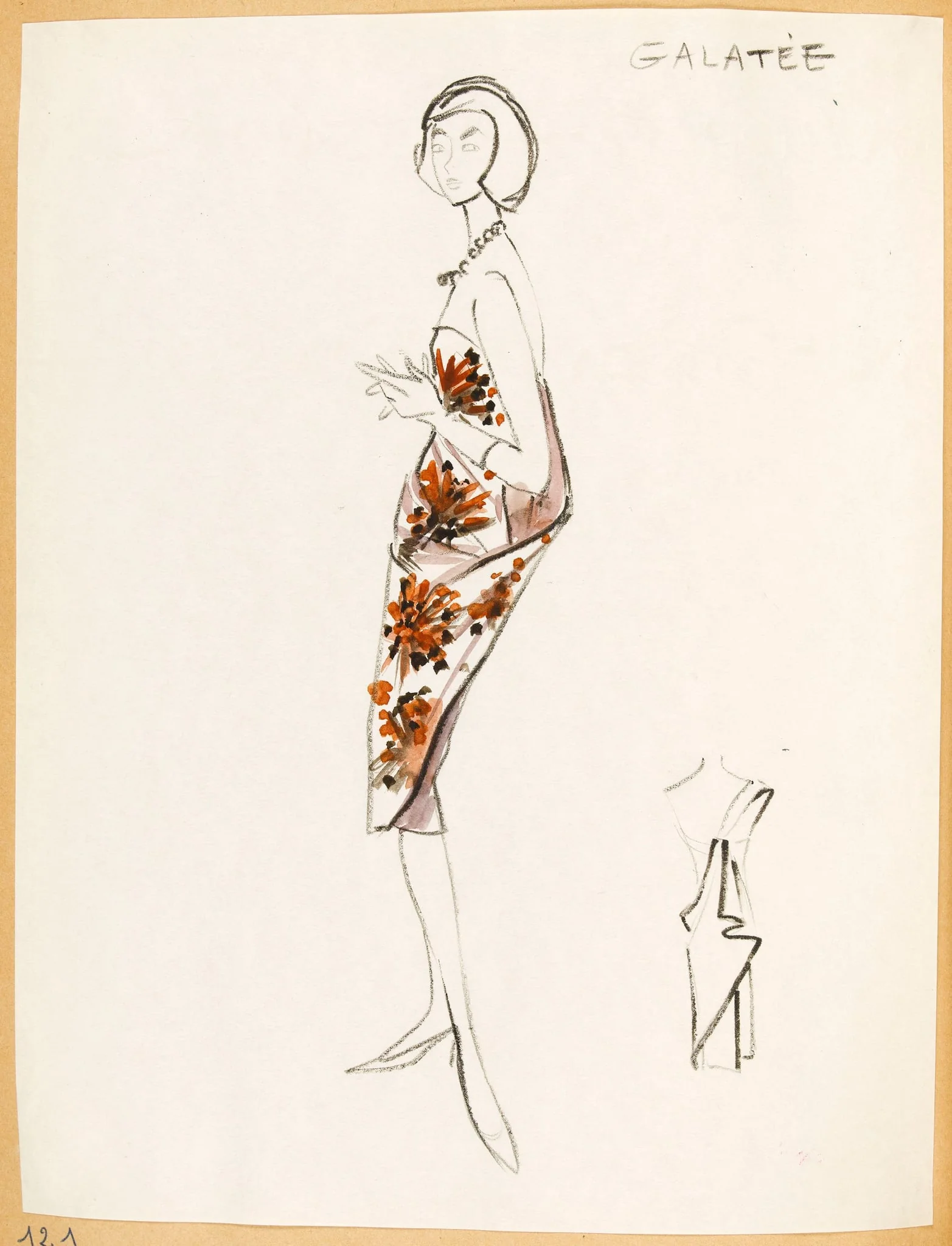 Galatée, by Marie-Louise Carven, 1957