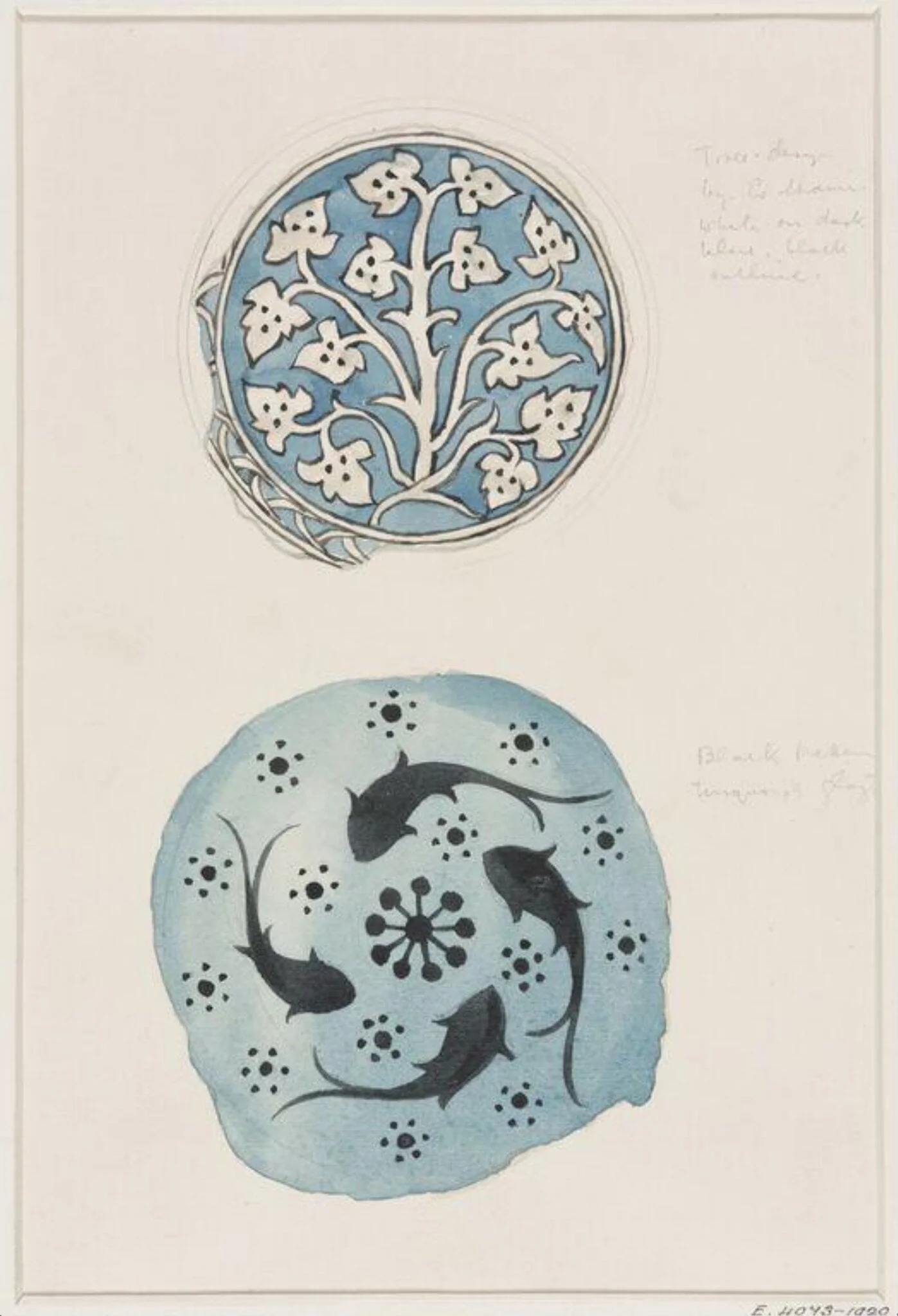 Untitled, by William A. Stewart, watercolor, 1950