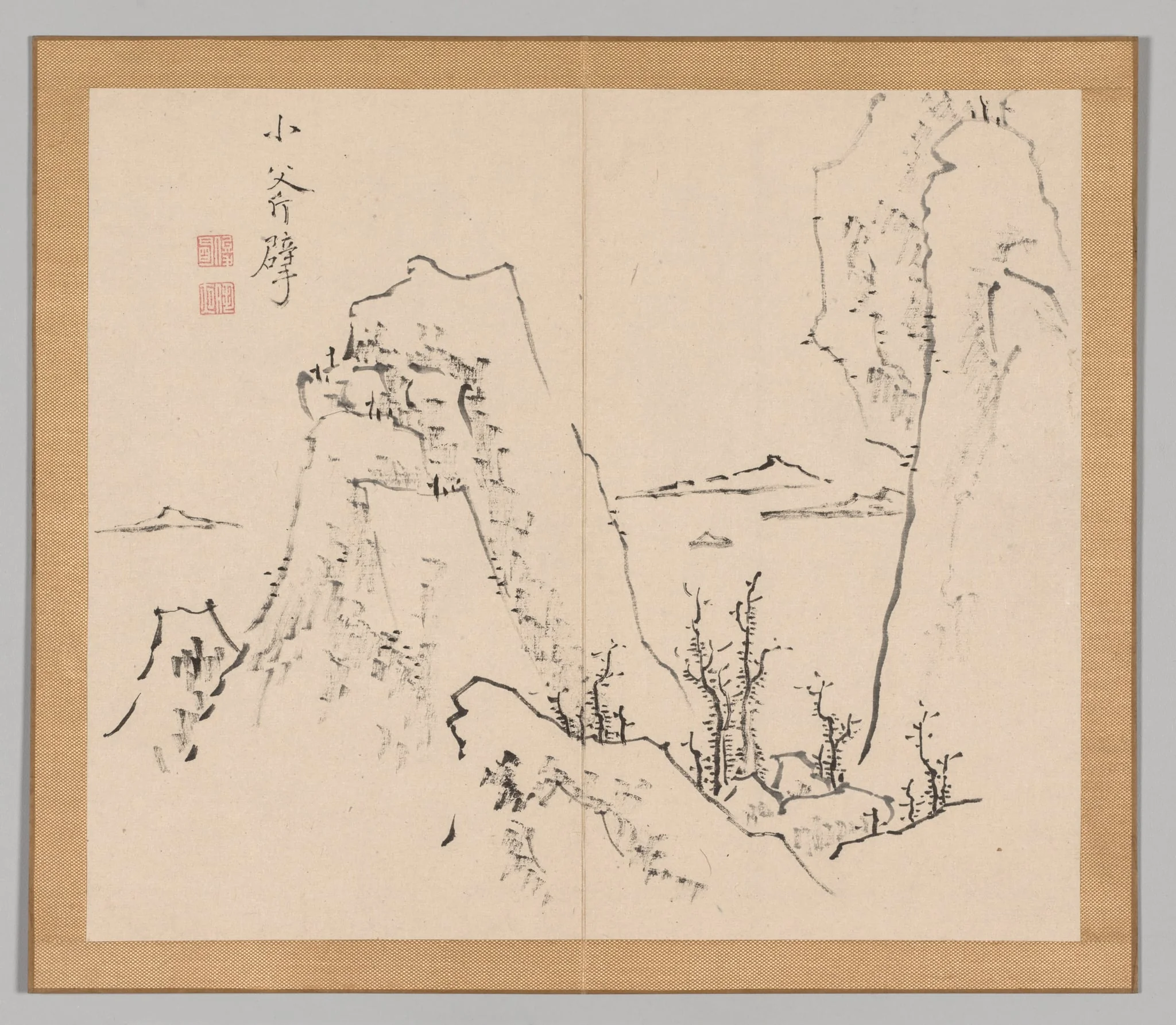 Reverberations of Taiga, Volume 1 (leaf 8), by Aoki Shukuya, 1704