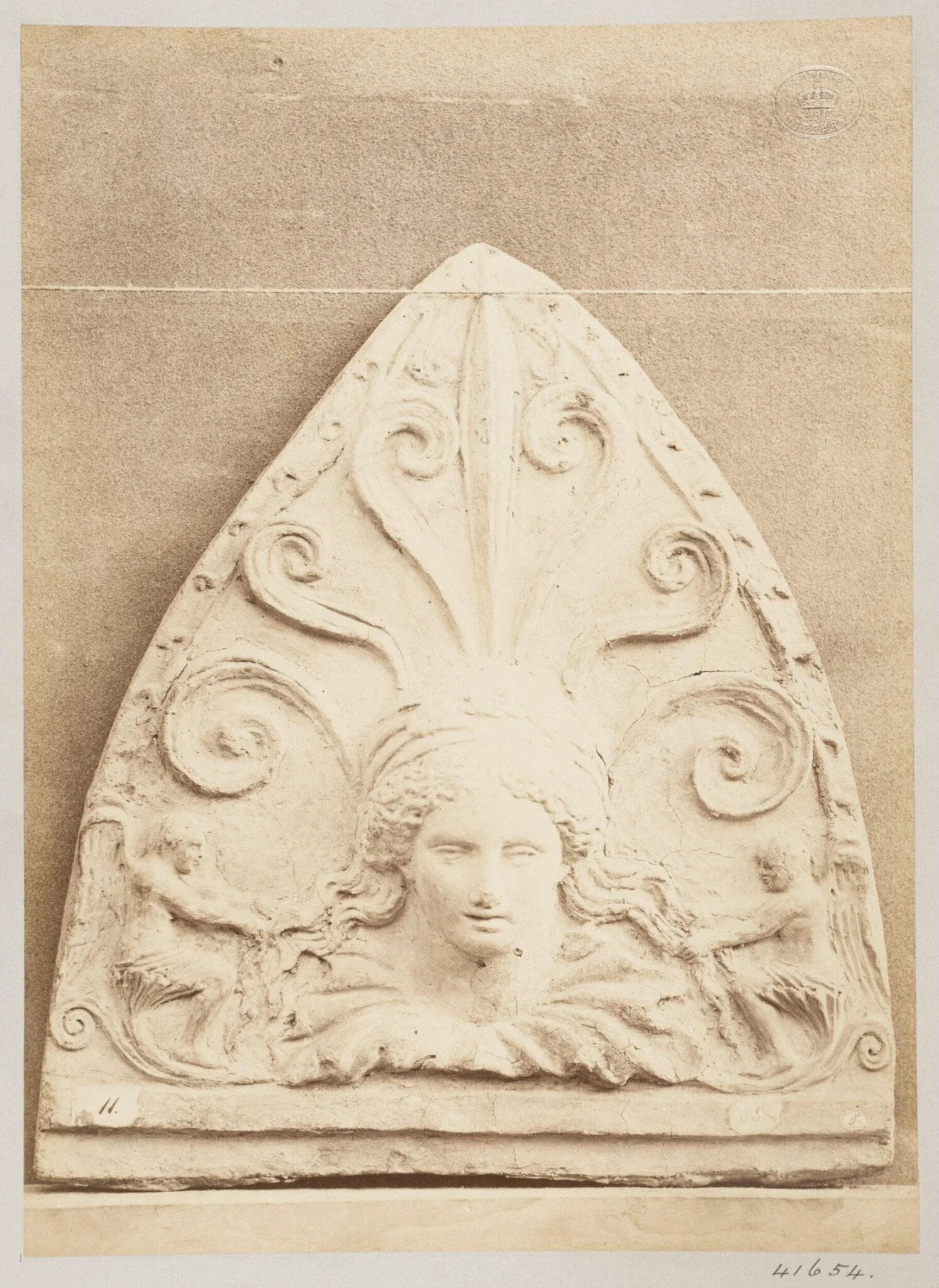 Antifixa of Venus in terra cotta