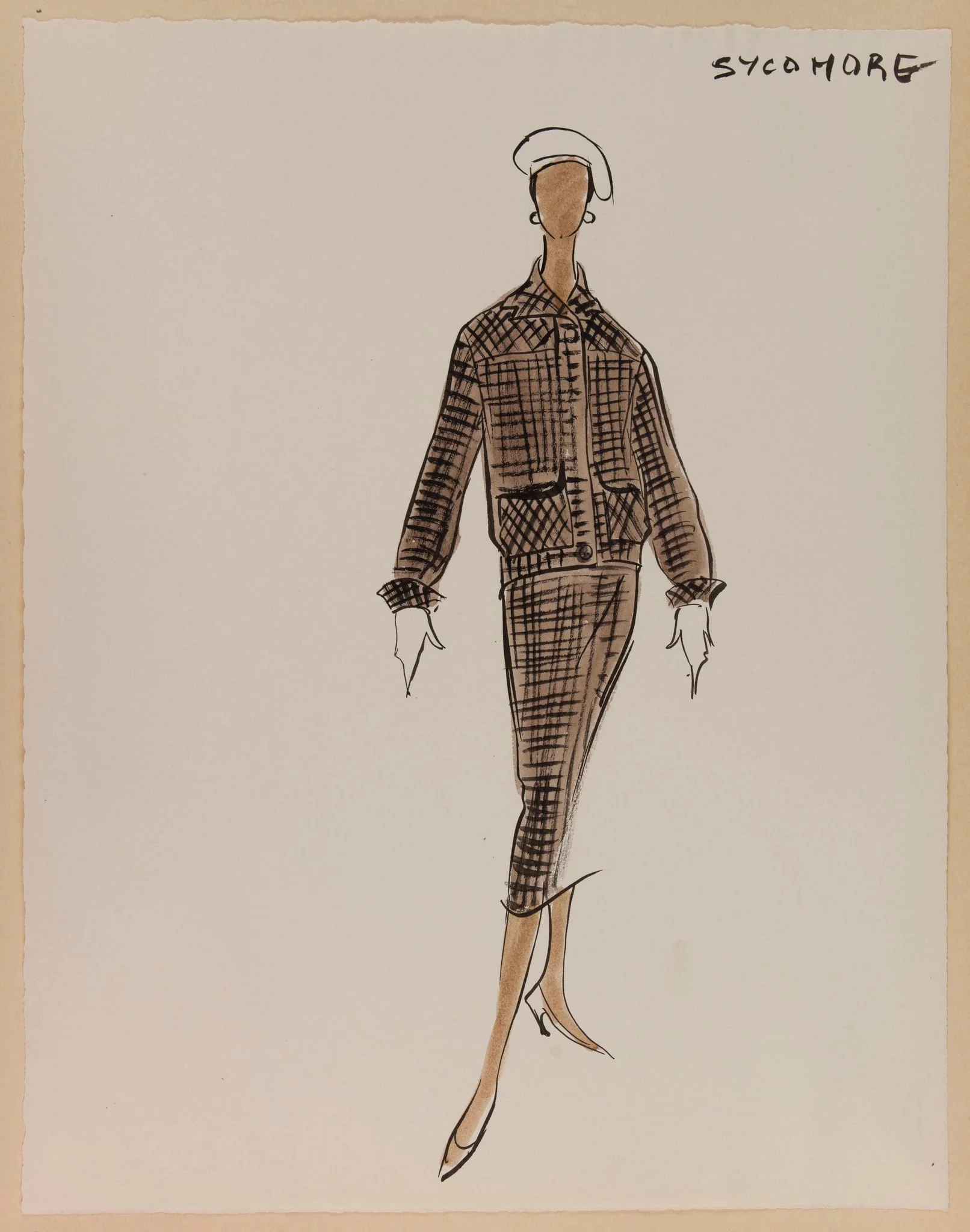 Sycomore, by Marie-Louise Carven, 1956