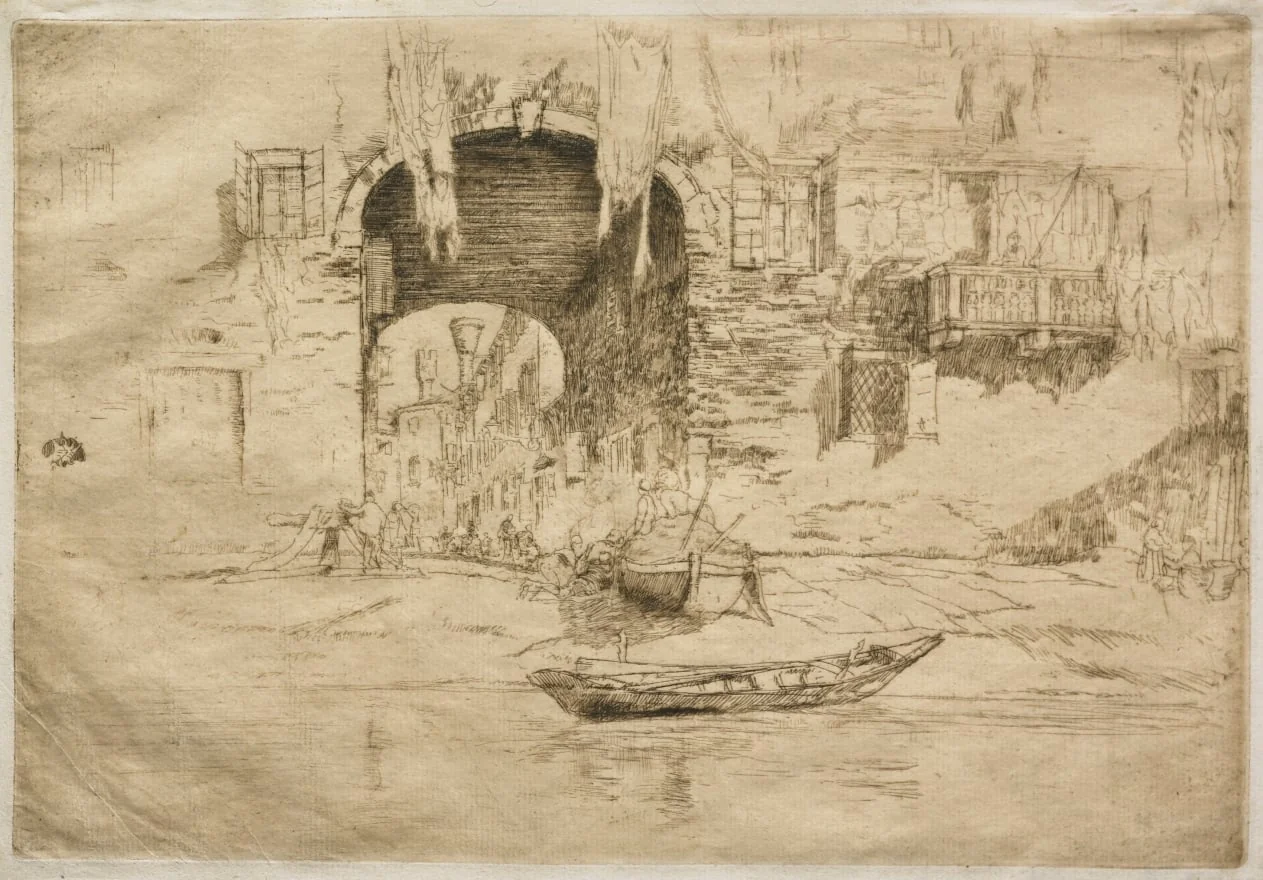 San Biagio, by James McNeill Whistler, 1880