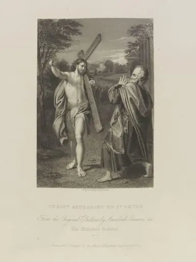 Christ Appearing to St. Peter