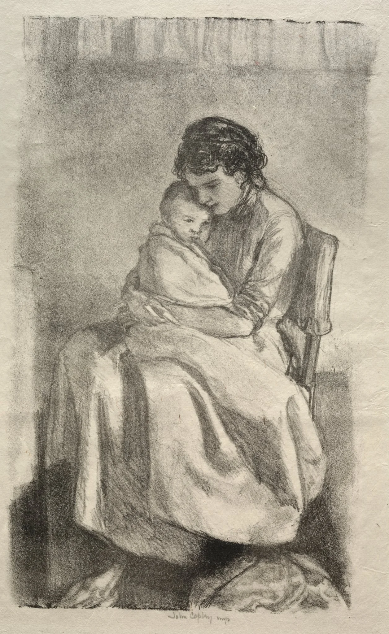 Study No. 15:  Vespers, by John Copley, 1916