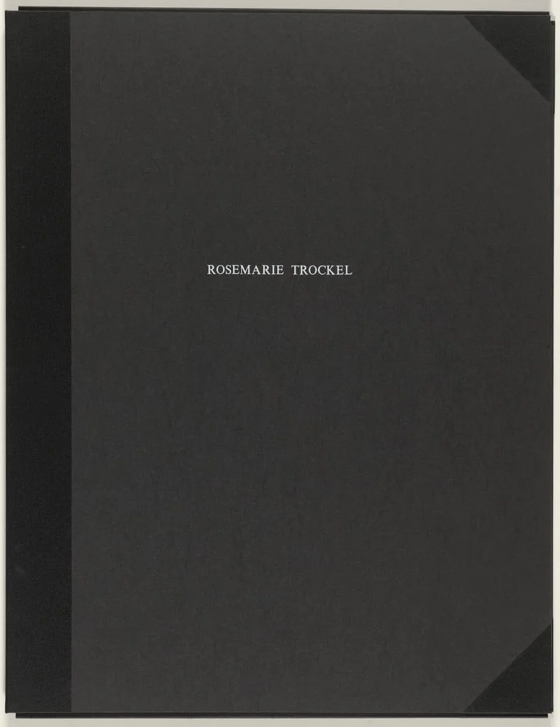 Untitled, by Rosemarie Trockel, ink, 1993