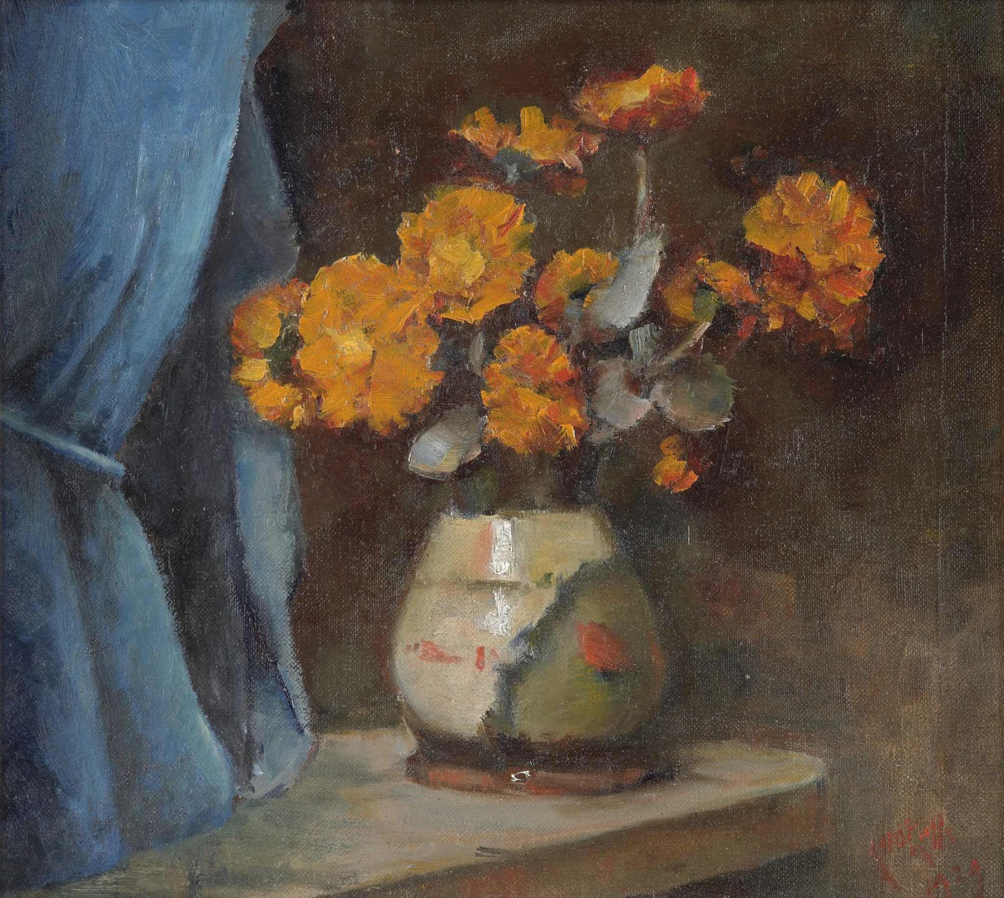 The broken vase