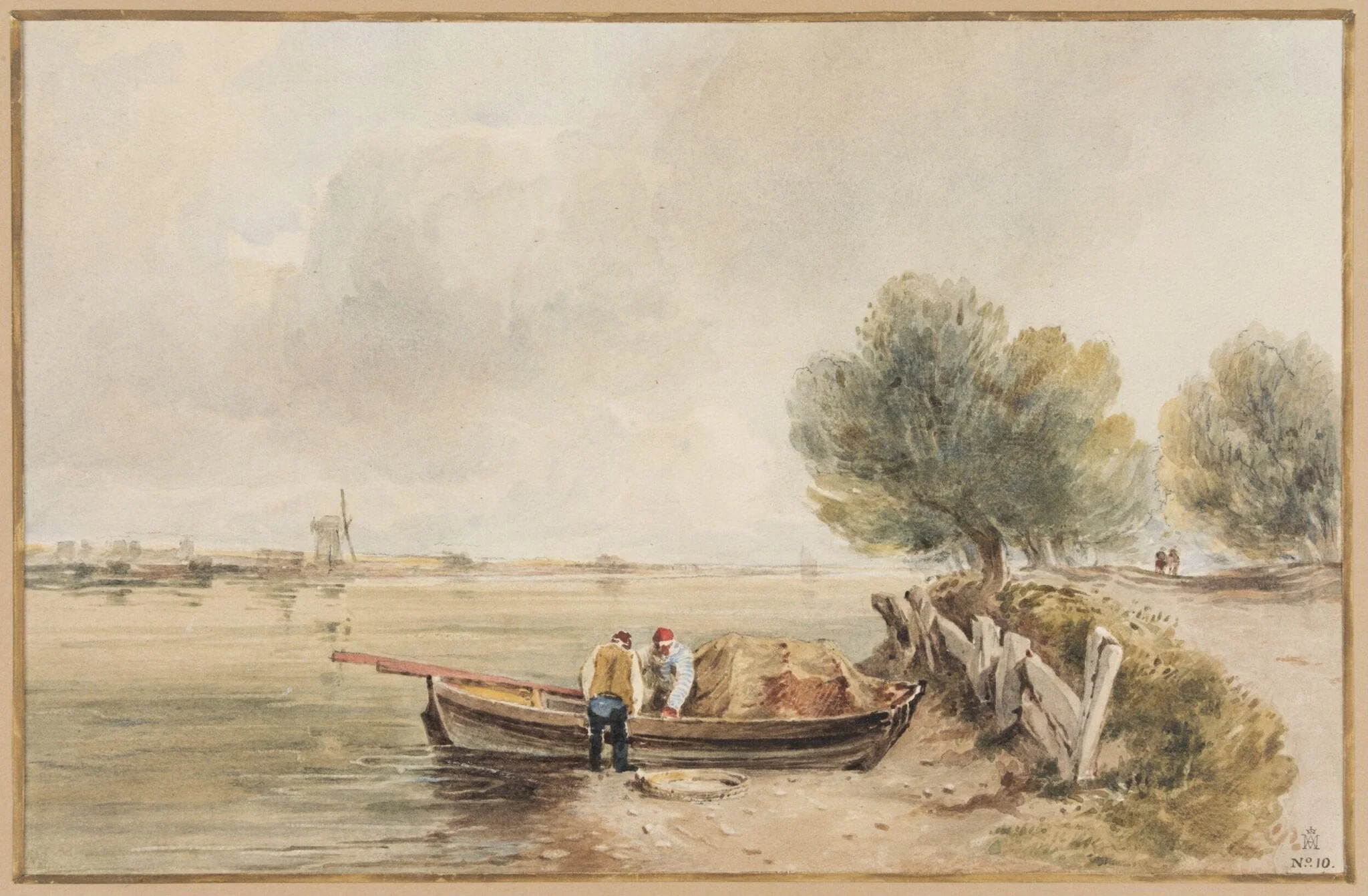 Battersea Fields form Millbank