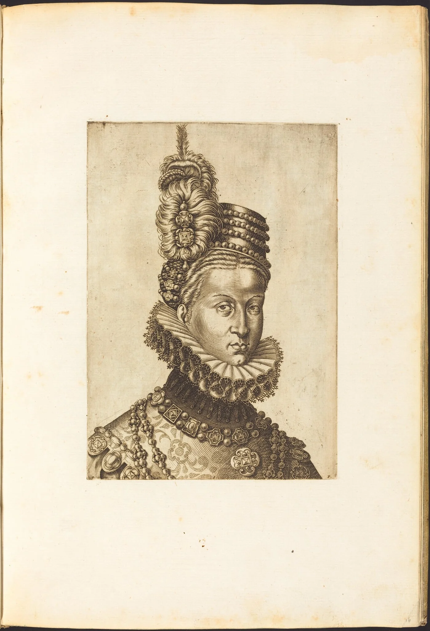 Print from Drawing Book, by Luca Ciamberlano, ink, 1615