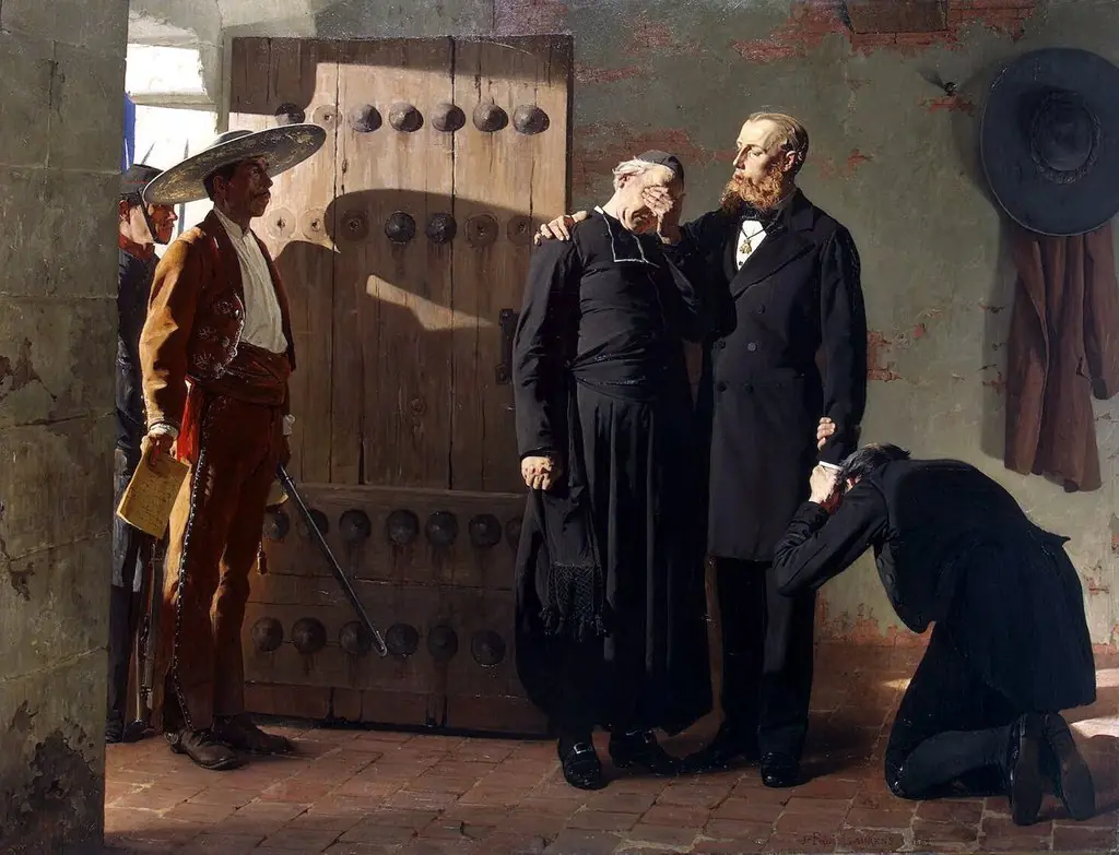 Emperor Maximilian of the Mexico before the Execution