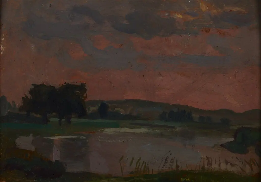 The Vistula in the Twilight